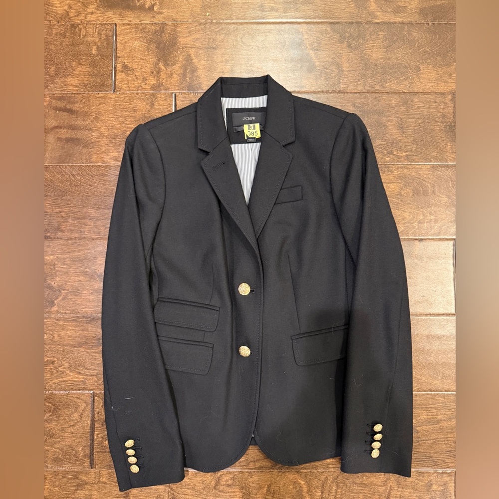 J. Crew Schoolboy Blazer Navy Size 00